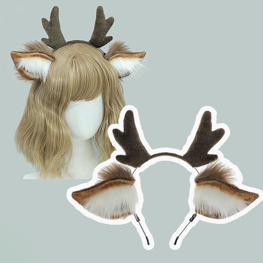 Deer Ears Reindeer Antler Head – обзор и цена Reindeer Antlers Headband