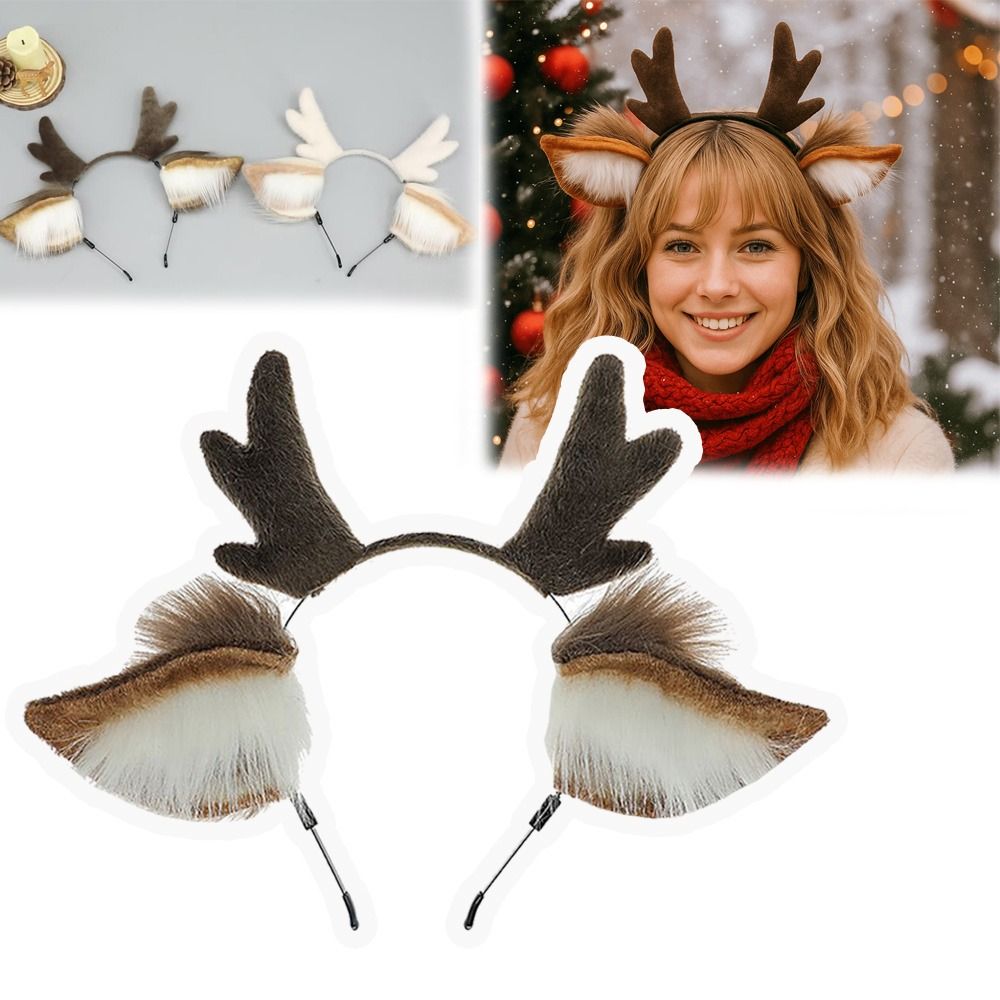 Deer Ears Reindeer Antler Head – обзор и цена Reindeer Antlers Headband