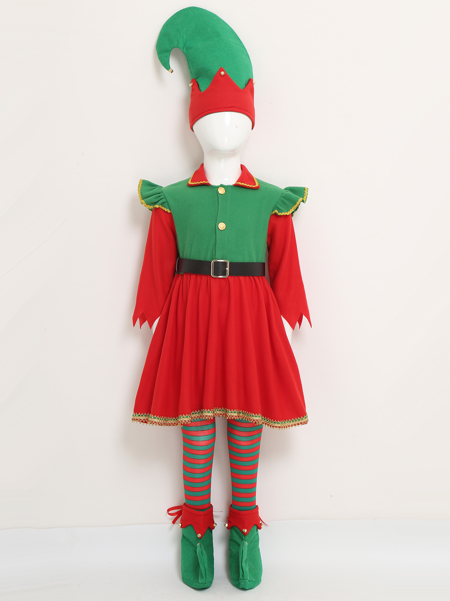 Elf Girl Christmas Costume San – обзор и цена Elf Costume Christmas
