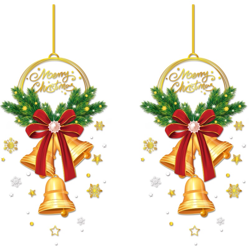 Gold Christmas Tree Snowflake  – обзор и цена Snowflake Window Decal