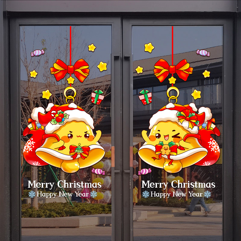 Gold Christmas Tree Snowflake  – обзор и цена Snowflake Window Decal