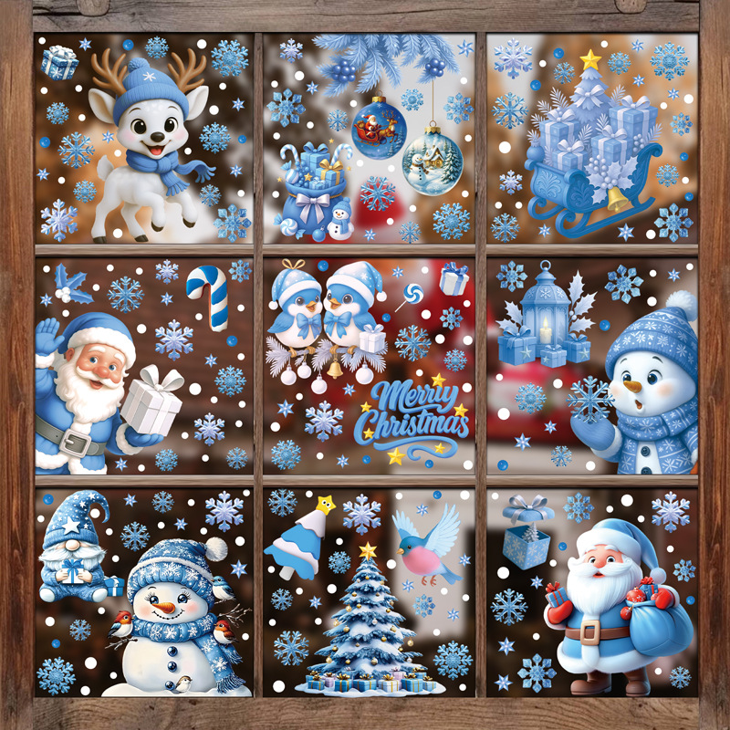 1Set Christmas Snowflake Windo – обзор и цена Snowflake Window Decal