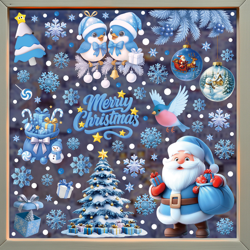 1Set Christmas Snowflake Windo – обзор и цена Snowflake Window Decal