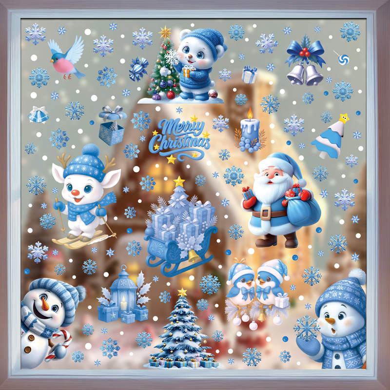 1Set Christmas Snowflake Windo – обзор и цена Snowflake Window Decal