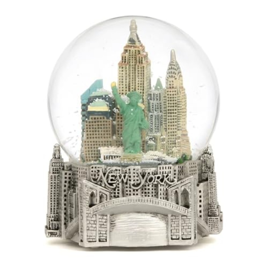 Silver Musical New York City S – обзор и цена Snow Globe Musical