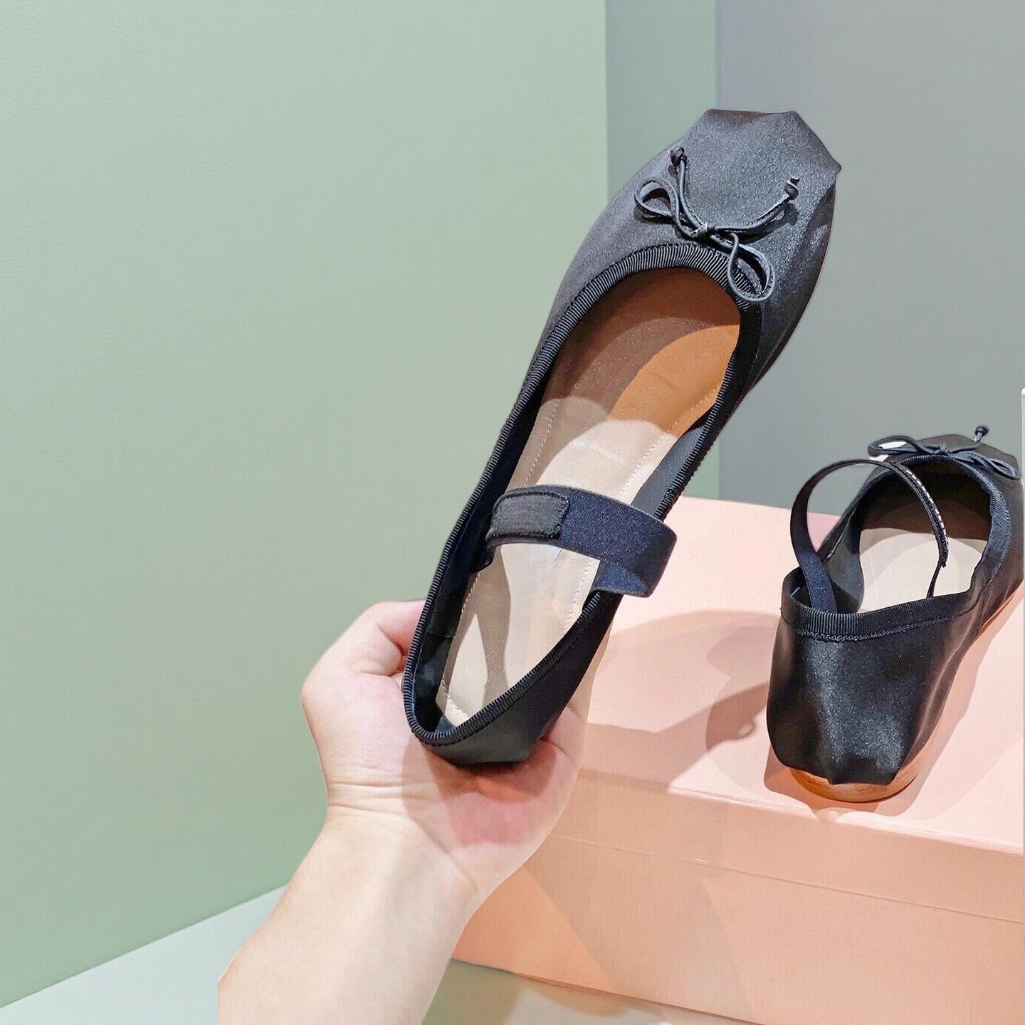 Luxury Ballet Flats, Women's P – обзор и цена Ribbon Bow Gift