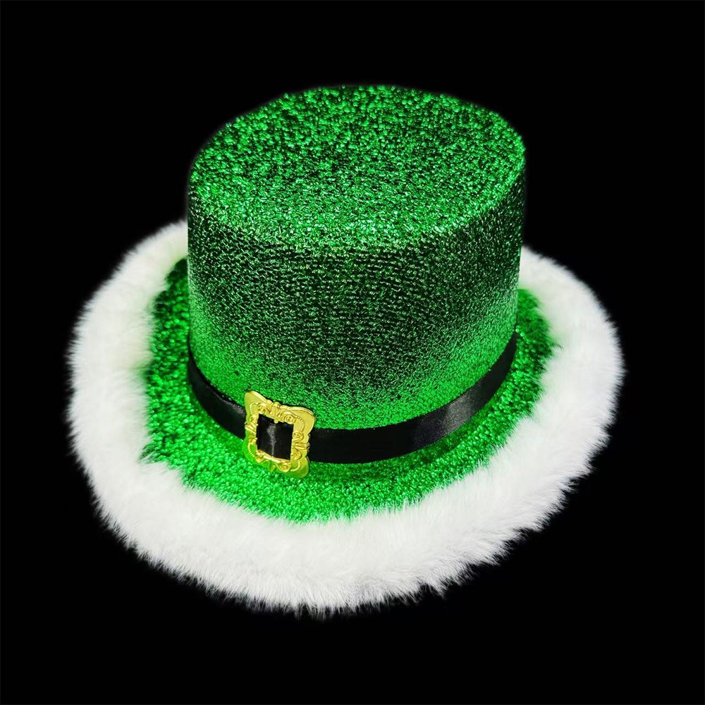 Santa Claus Cap  Shiny Glitter – обзор и цена Santa Hat Plush
