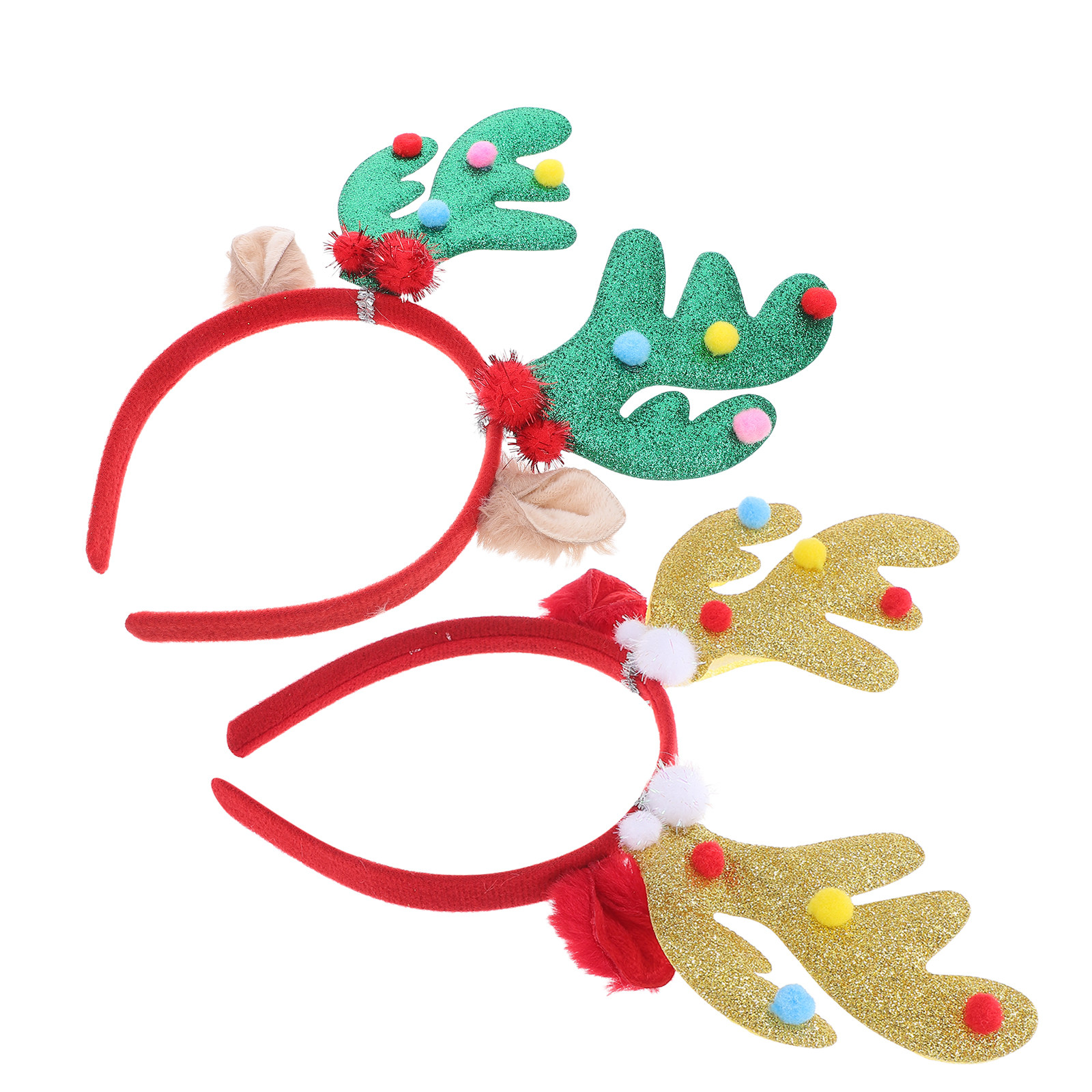 2Pcs Christmas Deer Antlers He – обзор и цена Reindeer Antlers Headband