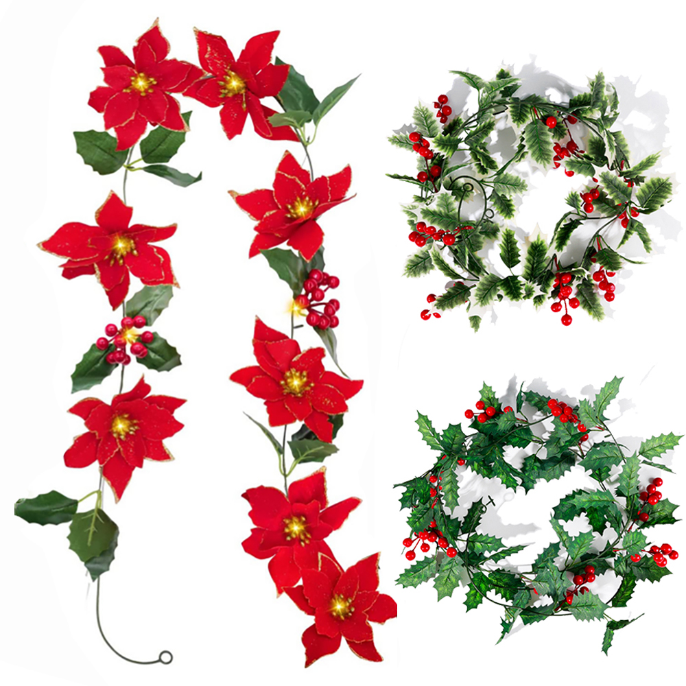 2M Christmas Artificial Holly  – обзор и цена Christmas Tree Artificial