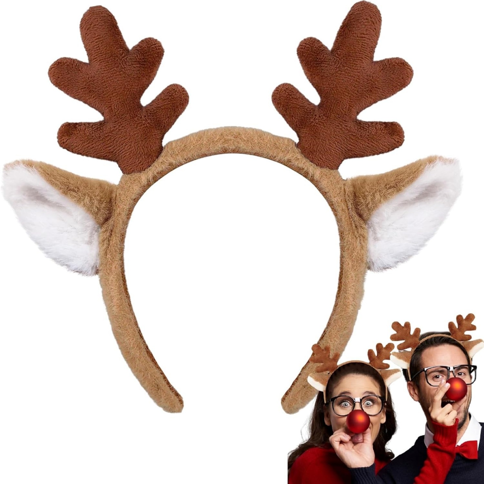 1PC Christmas Reindeer Antlers – обзор и цена Reindeer Antlers Headband