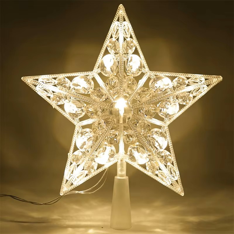 15cm Christmas Glowing Tree To – обзор и цена Star Tree Topper