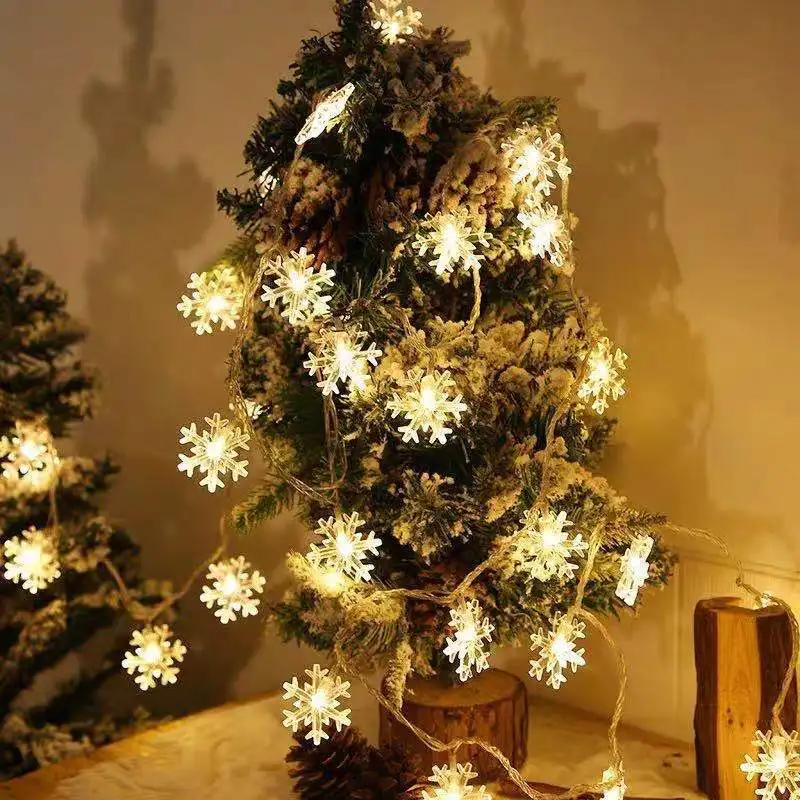 10/20/40 LED Snowflake String  – обзор и цена Led Fairy String Lights