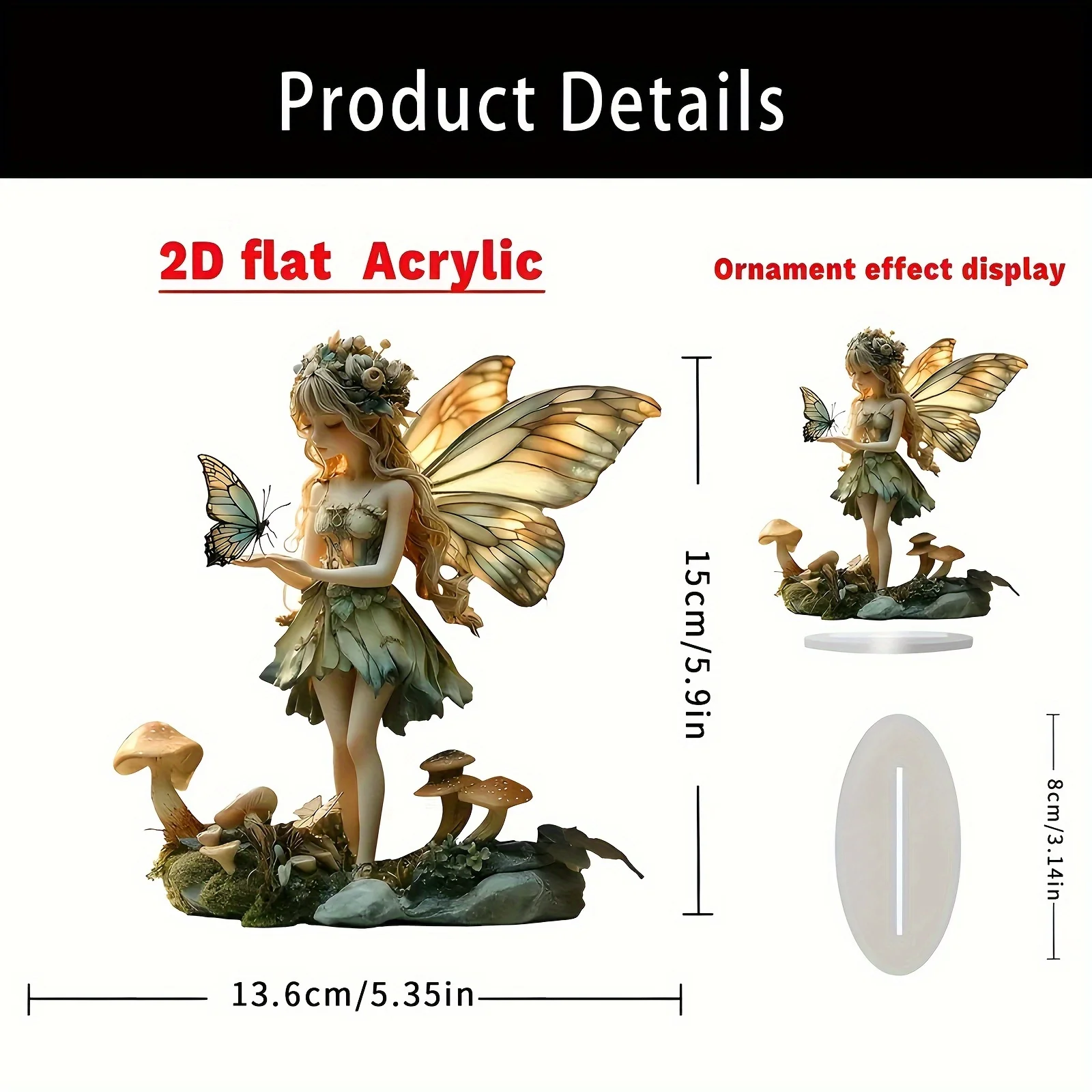 1 Piece Bohemian Fairy Statue/ – обзор и цена Nutcracker Figurine