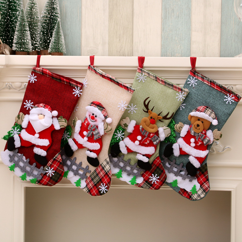 31cm Large Christmas Stockings – обзор и цена Christmas Stocking Hanging