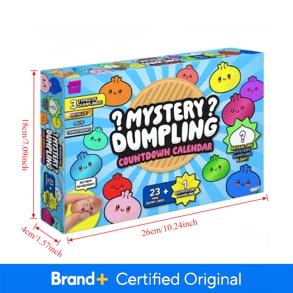 Kawaii Bun Mystery 2026 Squish – обзор и цена Advent Calendar Gift