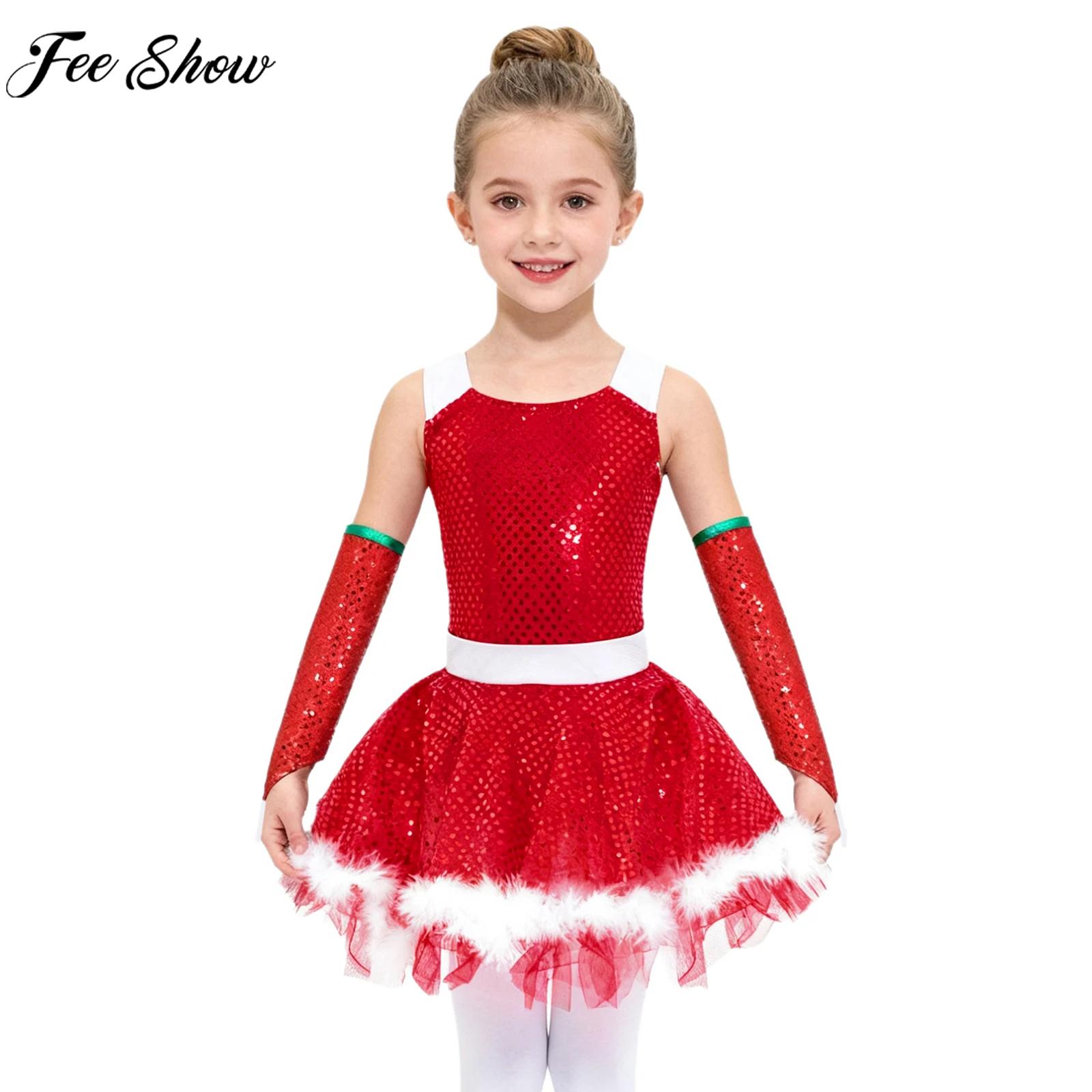 Kids Girls Christmas Figure Sk – обзор и цена Elf Costume Christmas