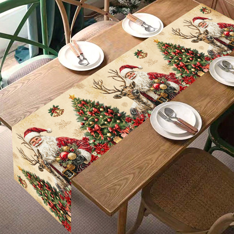 Vintage Christmas Table Runner – обзор и цена Christmas Table Runner