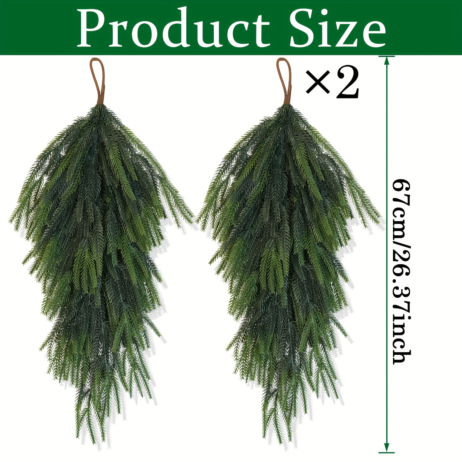 4pcs/2pcs Artificial Pine Need – обзор и цена Christmas Tree Artificial