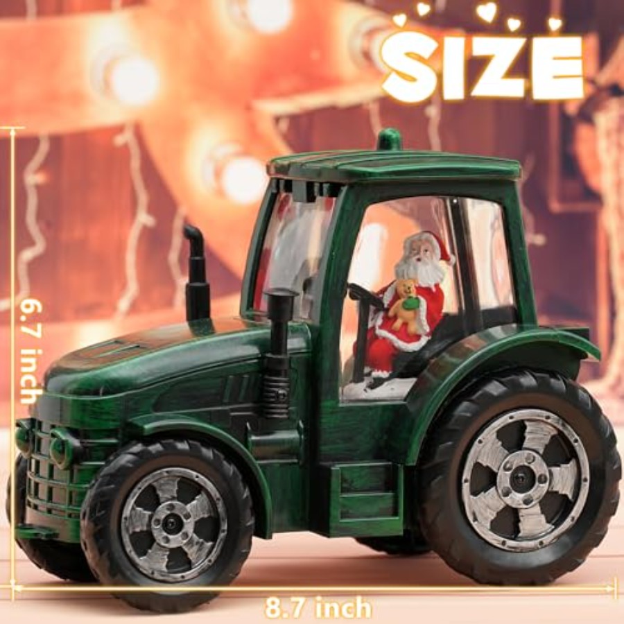 Christmas Snow Globe Tractor S – обзор и цена Snow Globe Musical