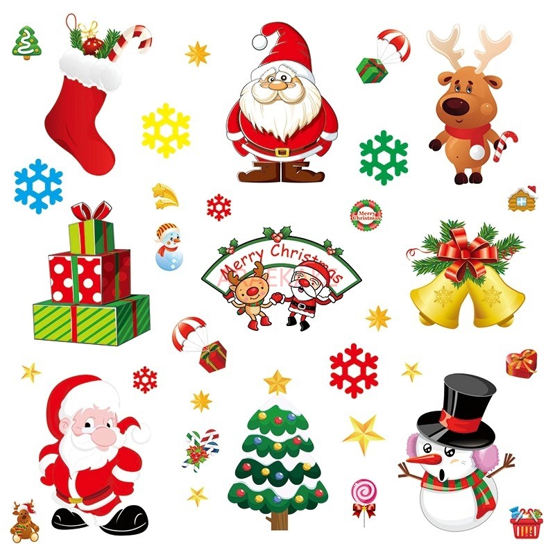 1PCS Removable Christmas Stati – обзор и цена Snowflake Window Decal