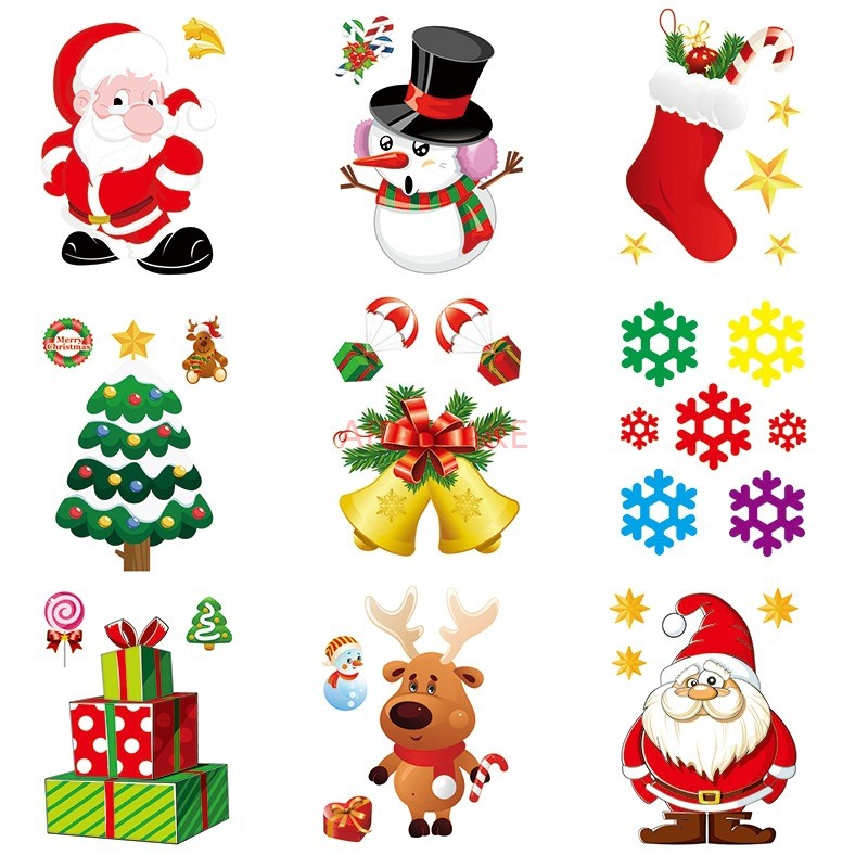 1PCS Removable Christmas Stati – обзор и цена Snowflake Window Decal