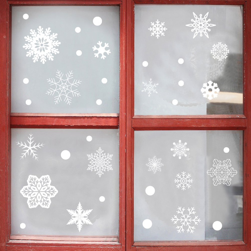 37PCS Gift Xmas Festival Suppl – обзор и цена Snowflake Window Decal