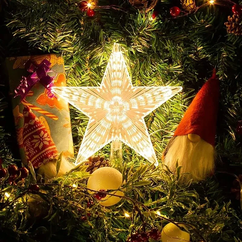 15cm Christmas Decoration Glow – обзор и цена Star Tree Topper