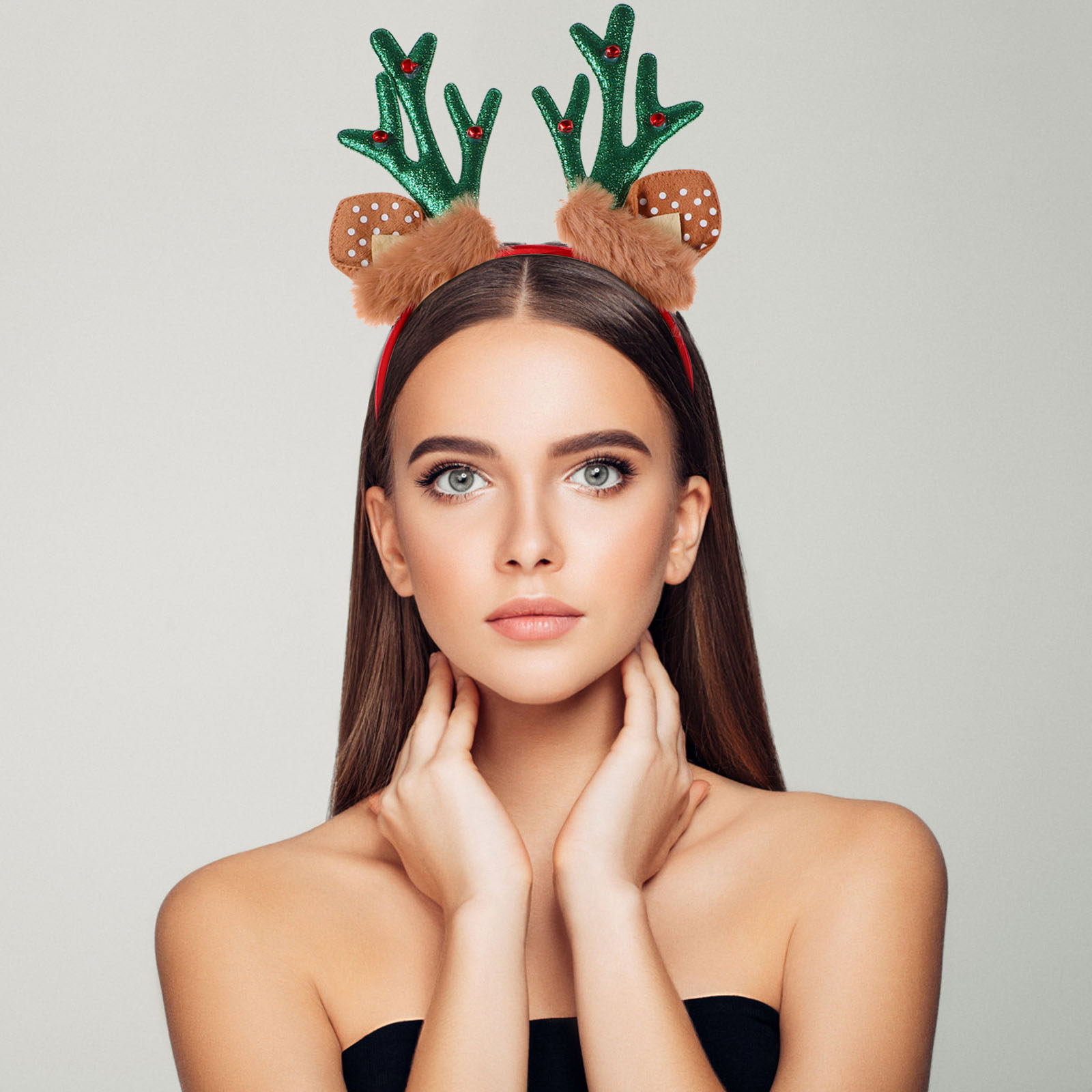 3Pcs Christmas Reindeer Antler – обзор и цена Reindeer Antlers Headband