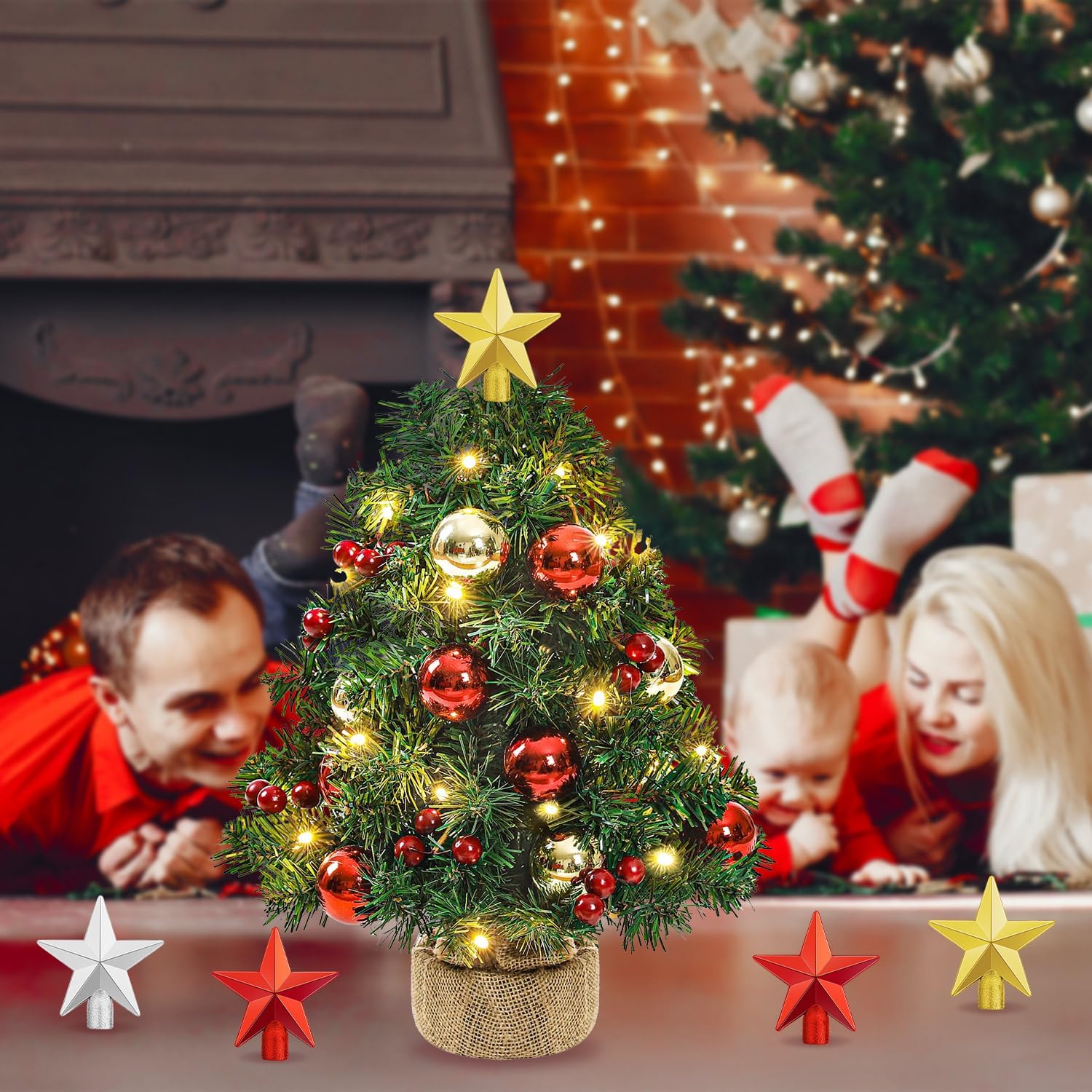 Mini Christmas Tree Topper Sma – обзор и цена Star Tree Topper