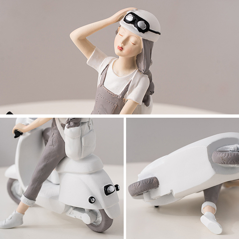 Creative Nordic Cute Girl Resi – обзор и цена Nutcracker Figurine