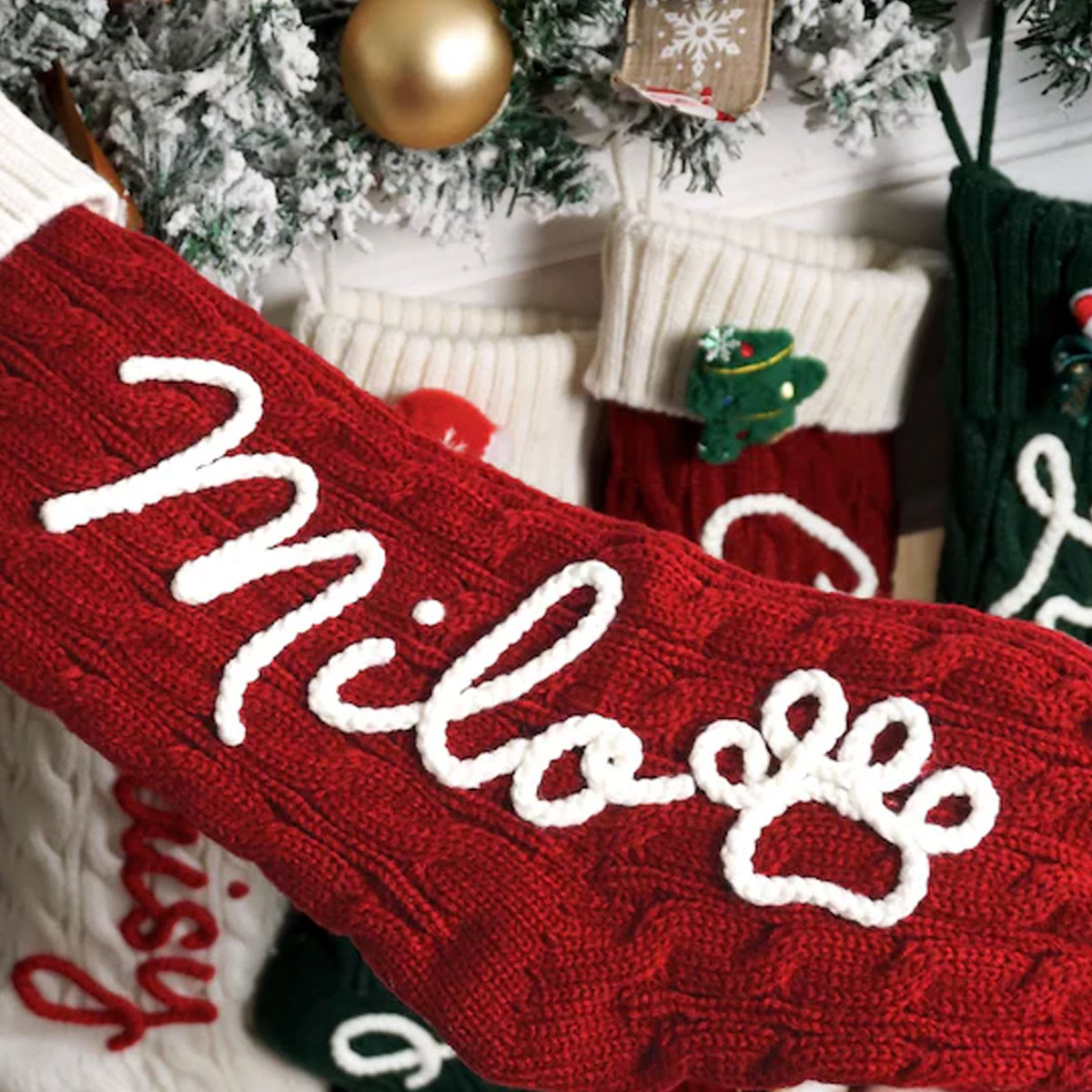 1PC Christmas decorative stock – обзор и цена Christmas Stocking Hanging