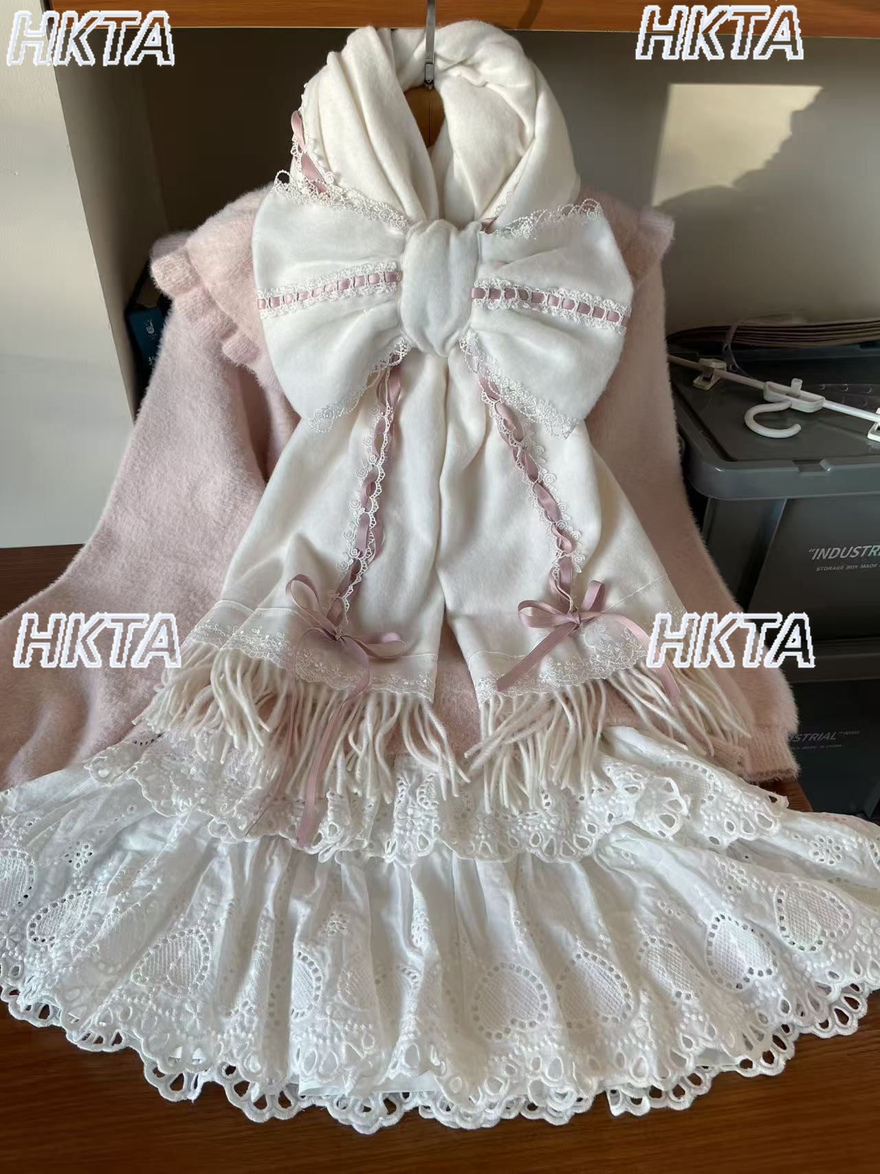 Cute Retro Ribbon Scarves Wome – обзор и цена Ribbon Bow Gift