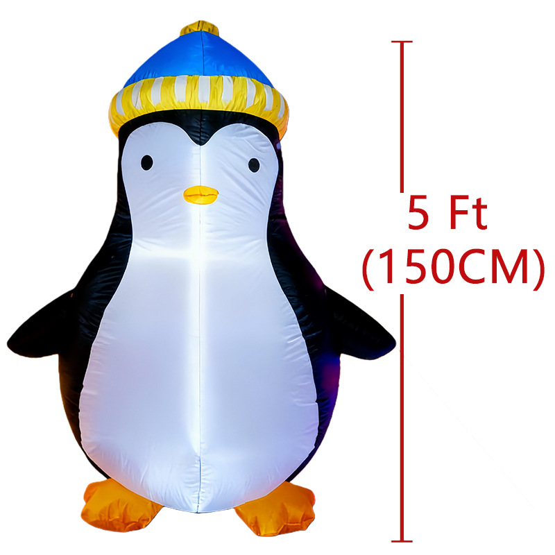 1.5M Christmas Penguin Inflata – обзор и цена Christmas Lights Outdoor