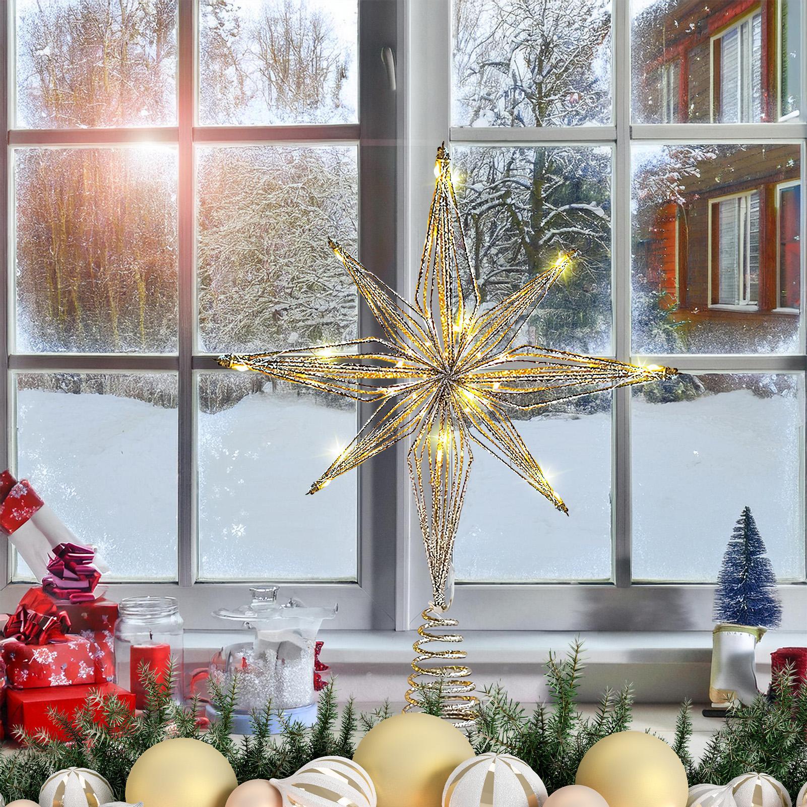 Christmas Tree Topper 3D Star  – обзор и цена Star Tree Topper