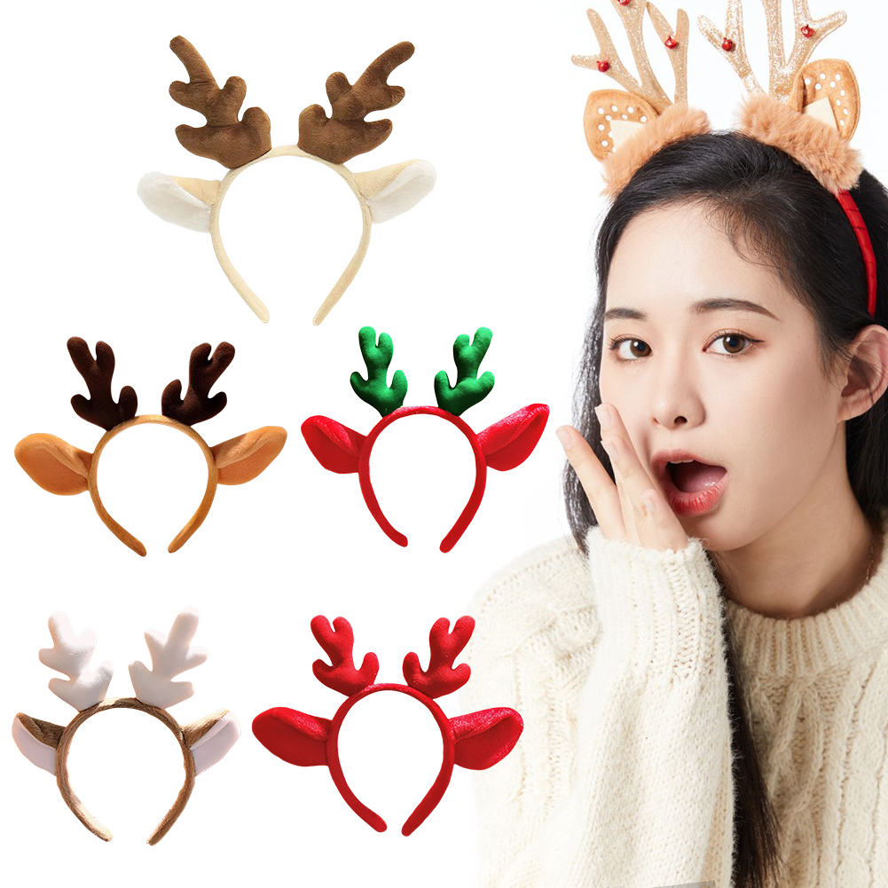 Christmas Headband Reindeer An – обзор и цена Reindeer Antlers Headband