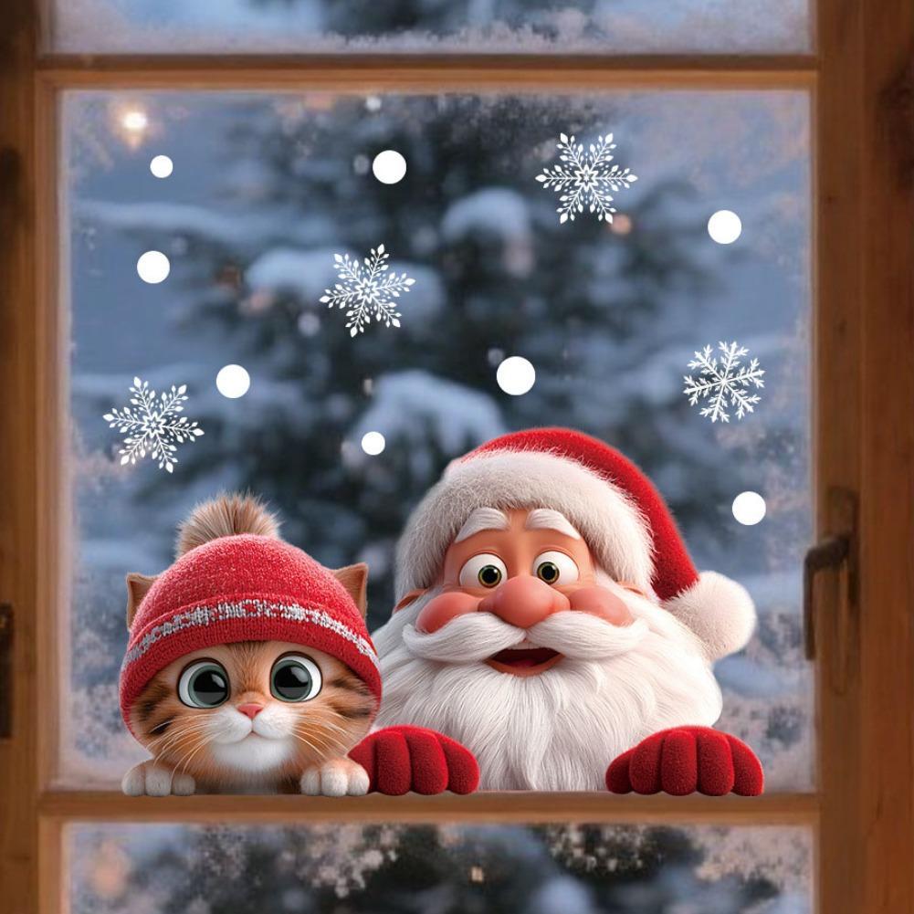 Christmas Window Door Mirror S – обзор и цена Snowflake Window Decal